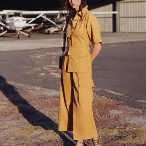 Anthropologie Grey Lab Jumpsuit